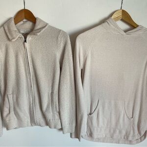 2 Barefoot Dreams CozyChic Ultra Lite Sweaters